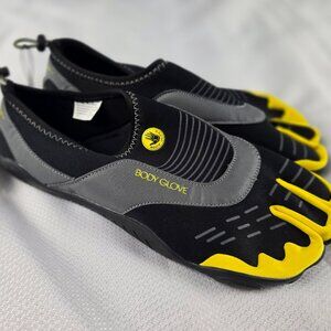 Body Glove Men's 3T Barefoot Max Beach Pool Water Shoes Black/GreyYellow Size 12